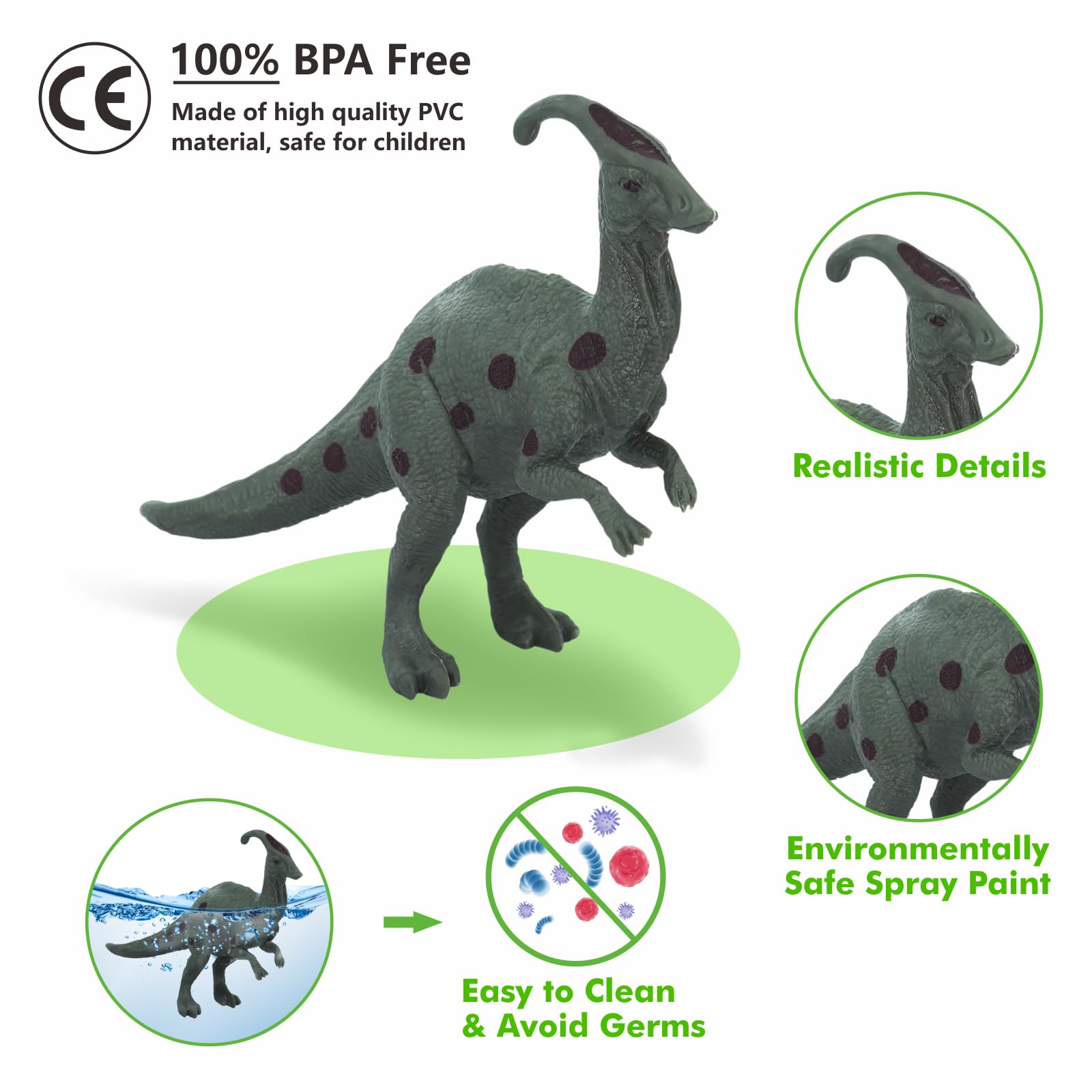 iGRATENS unique-shaped dinosaur book engages toddlers with elevated pages