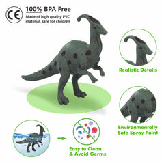 iGRATENS unique-shaped dinosaur book engages toddlers with elevated pages