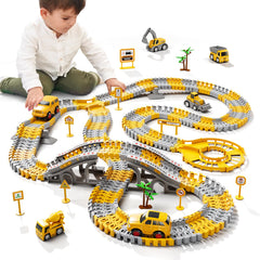 IHAHA construction track bridge enables imaginative play and easy assembly