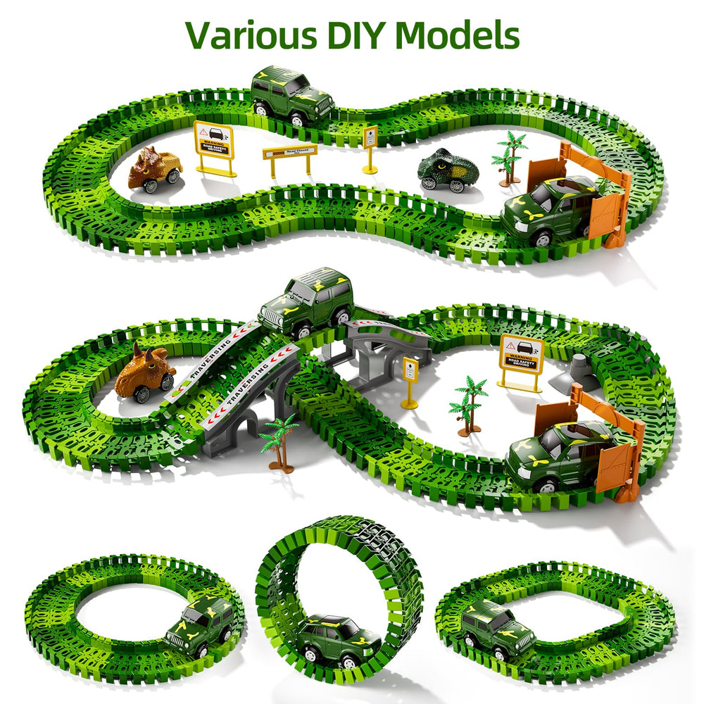 IHAHA dinosaurs and trucks showcase durable, kid-friendly construction.