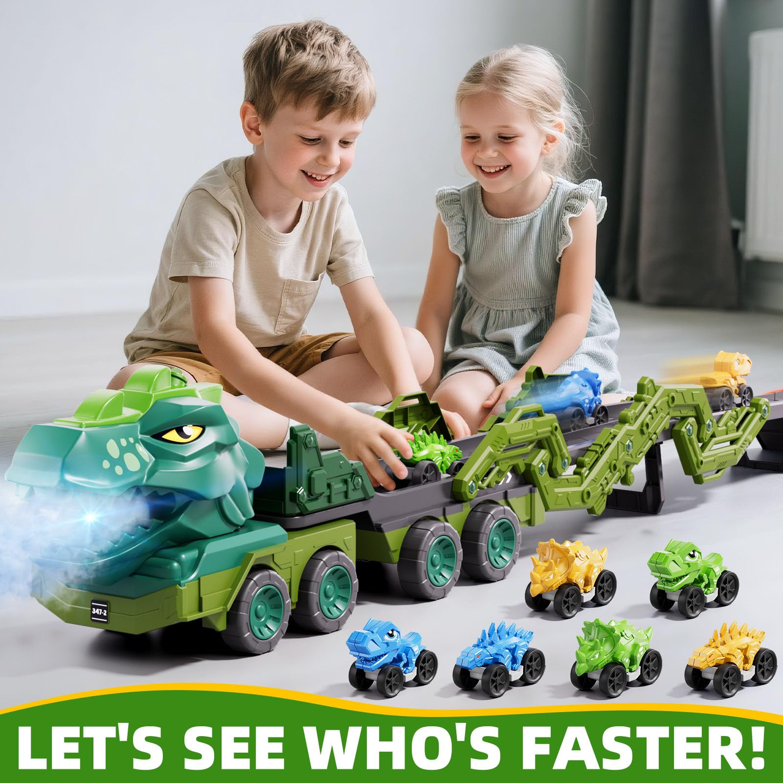 IHaha durable ABS construction keeps little hands safe