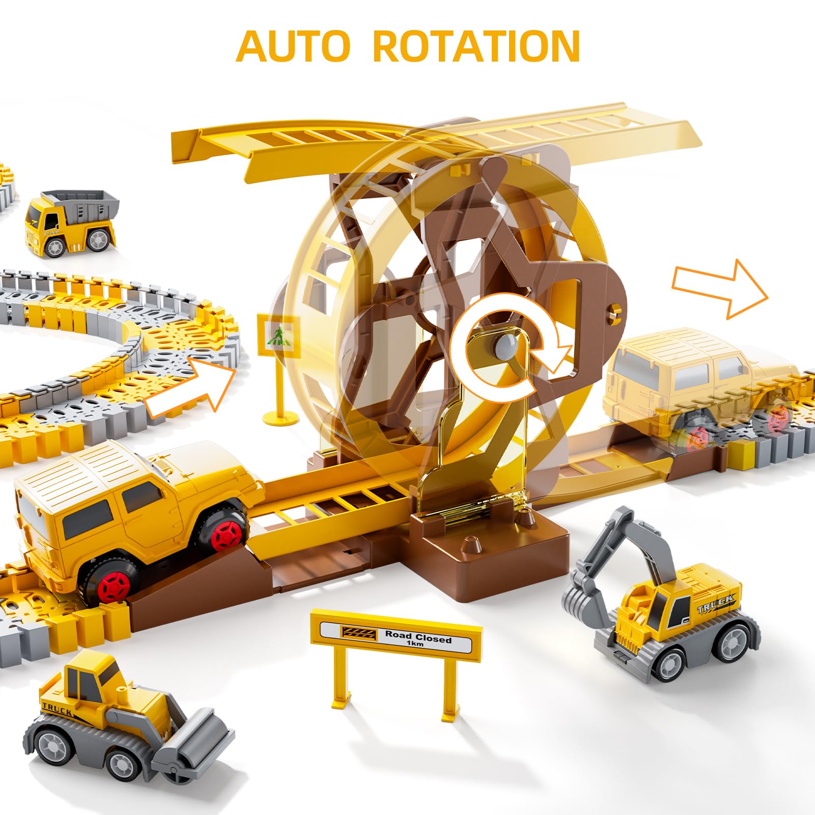 IHAHA traffic signs for realistic construction site pretend play.