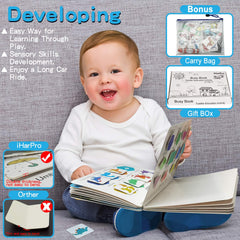 iHarPro Busy Book shapes page aids sorting and early geometry clues