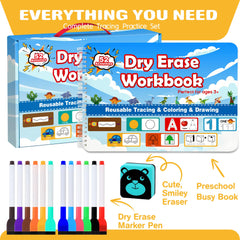 iHarPro kindergarten educational worksheets supporting early writing and math