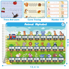 iharpro shapes and numbers tracing page fosters problem-solving and pen control