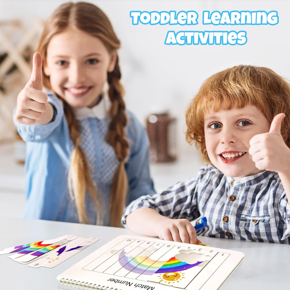 iHarPro Busy Book colors page helps toddlers recognize hues during activities