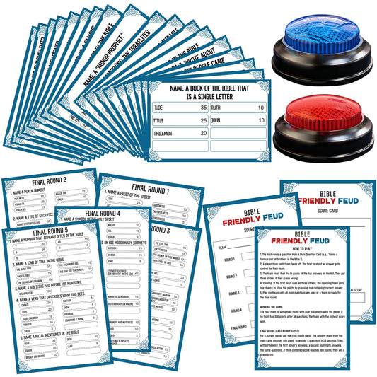IIDEA Bible Feud buzzers light up for authentic game show moments
