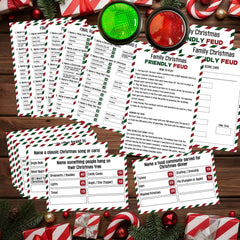 IIDEA Christmas Feud buzzers ready for authentic game-show excitement at parties.