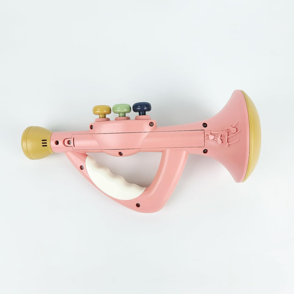 IIROMECI pink baby trumpet sparks creative play and imaginative role-playing