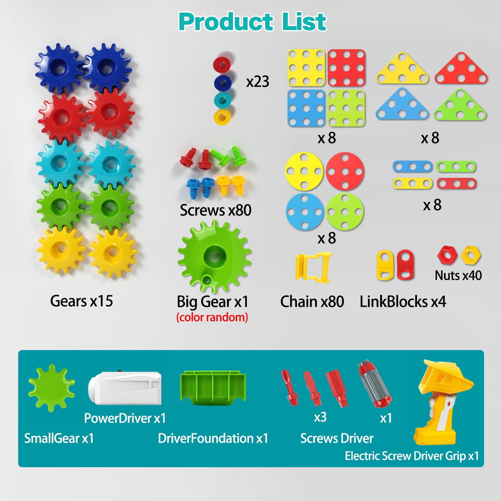 IIROMECI small parts caution for younger children.