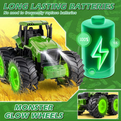 IJIGU tractor features 360-degree rotation for easy on-the-spot spins.