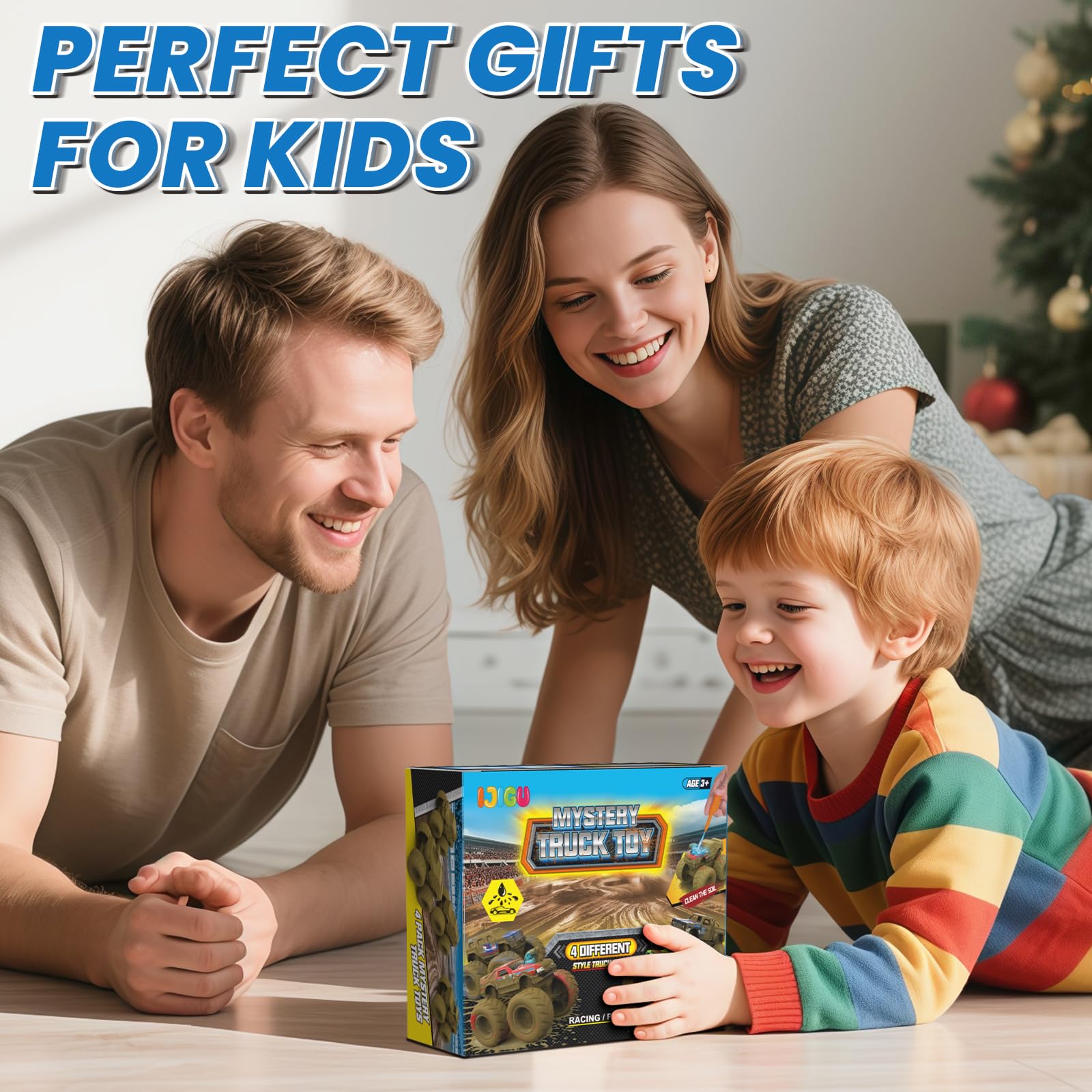 IJIGU monster trucks make ideal gifts for birthdays and Christmas.