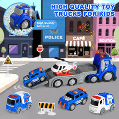 IJIGU police mini ambulance promotes caring role-play and pretend rescue scenarios.
