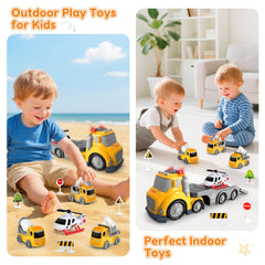 IJIGU truck toy helicopter sparks dramatic play and storytelling moments.