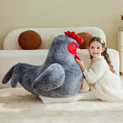 IKASA chicken plush gift packaging, ready for gifting on birthdays or holidays.