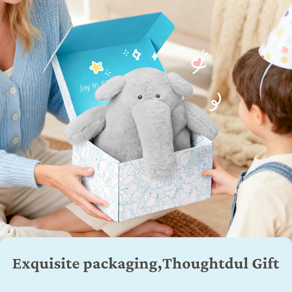 Easy-care tips for IKASA Elephant plush to stay soft and fresh.