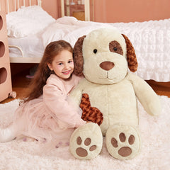 IKASA giant dog plush; perfect gift for birthdays or holidays