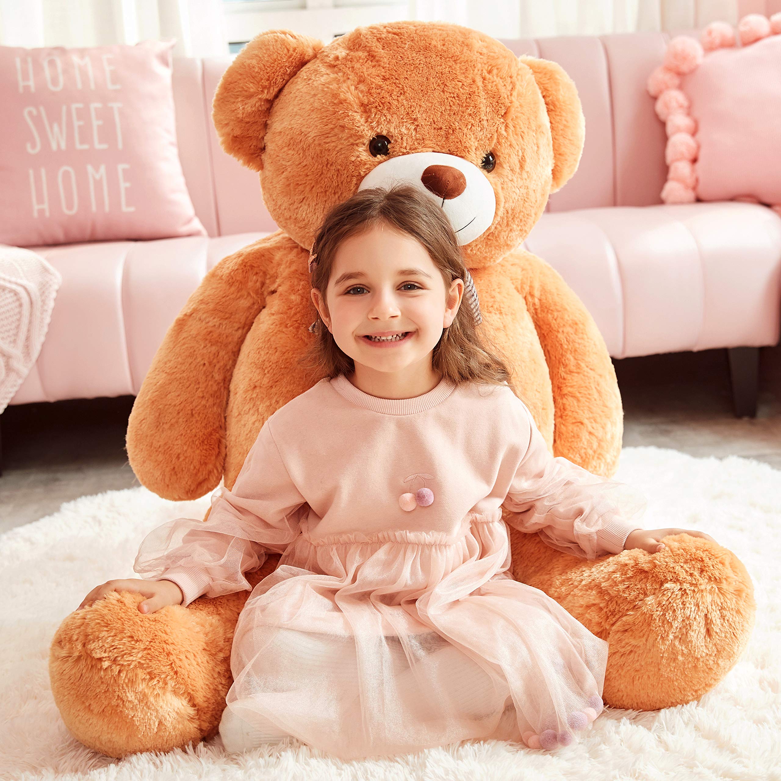 IKASA 47 inch teddy enhances kids rooms and photos.