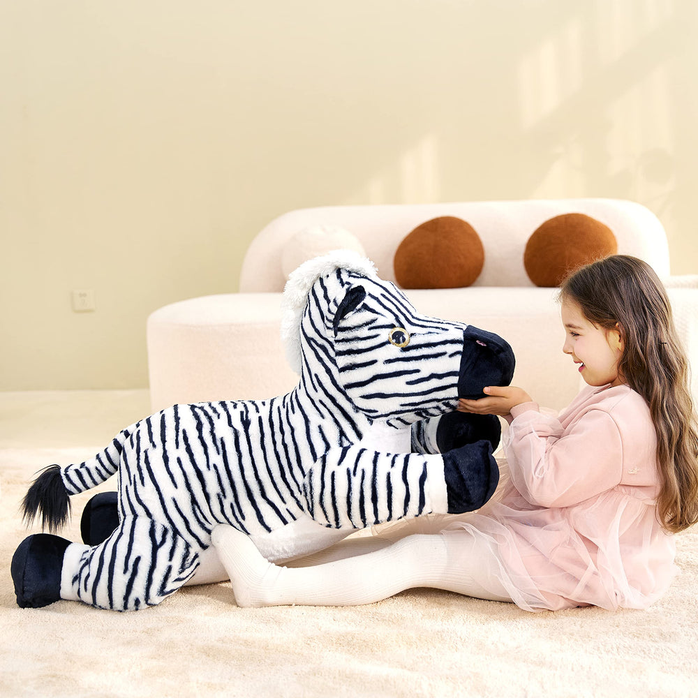 IKASA giant zebra 30in gift ready presentation for gifting
