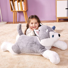 IKASA gift-ready husky plush ideal for birthdays.