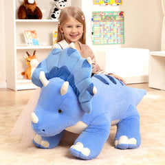 IKASA high-quality materials dinosaur plush for durable, huggable playtime.