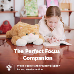 IKASA huggable plush companion for sleep, reading, or work breaks.
