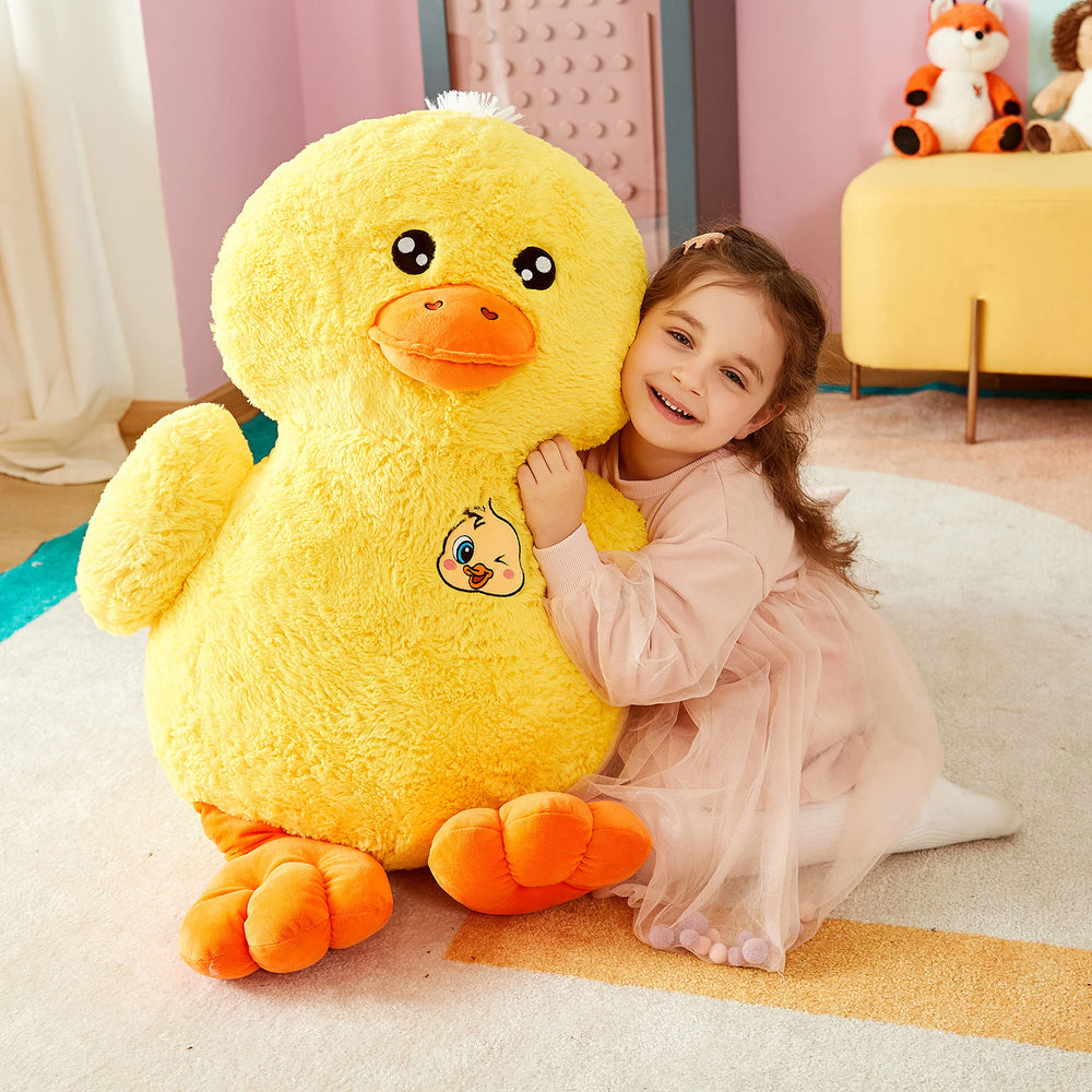 IKASA premium quality duck toy with surface-washable design.