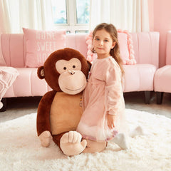 IKASA soft plush fur close-up showing silky touch for comforting cuddles