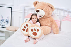 IKASA soft plush teddy bear for hugs and comfort