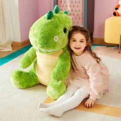 IKASA surface-washable dinosaur plush easy to clean after adventures.