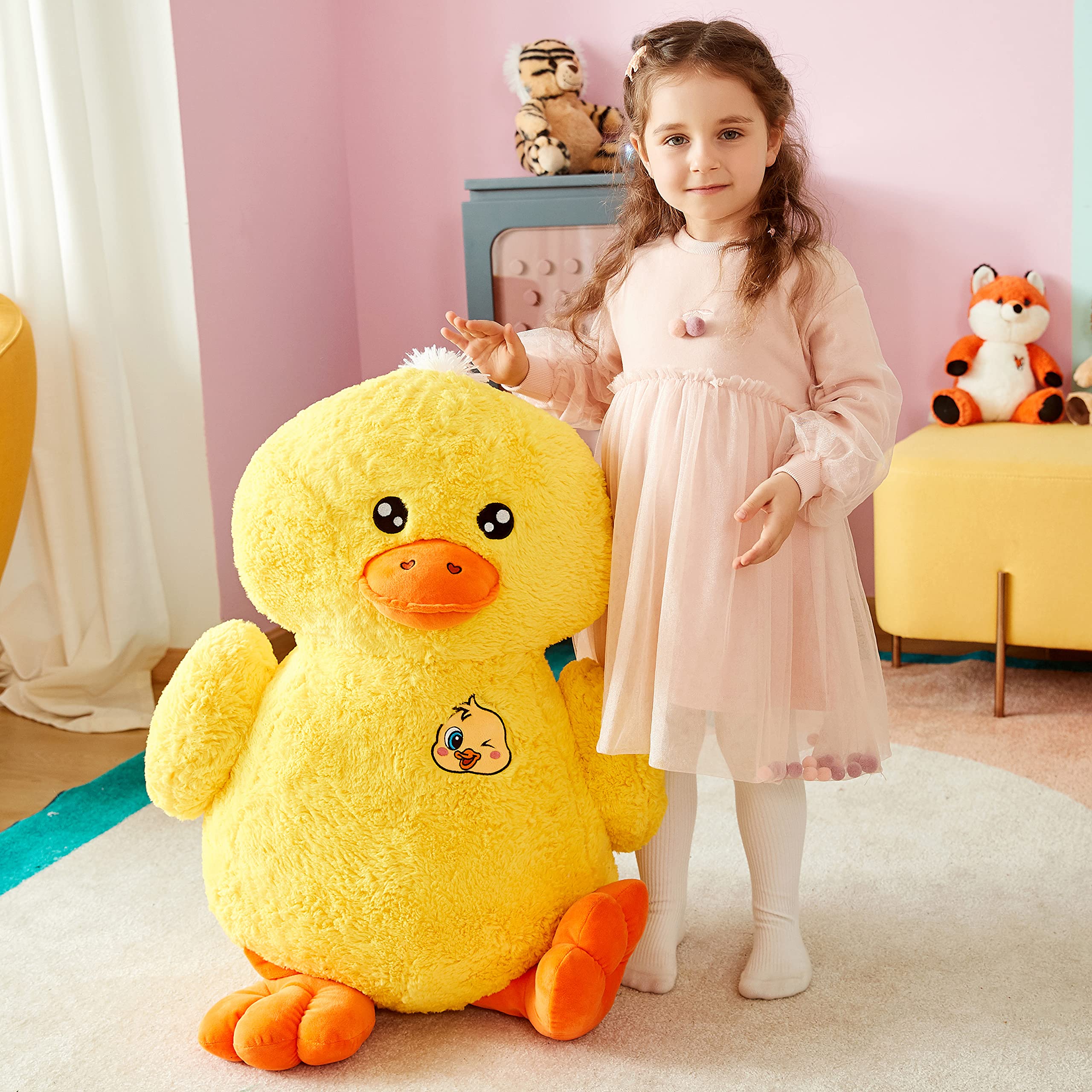 IKASA plush duck is a great gift for kids and friends.