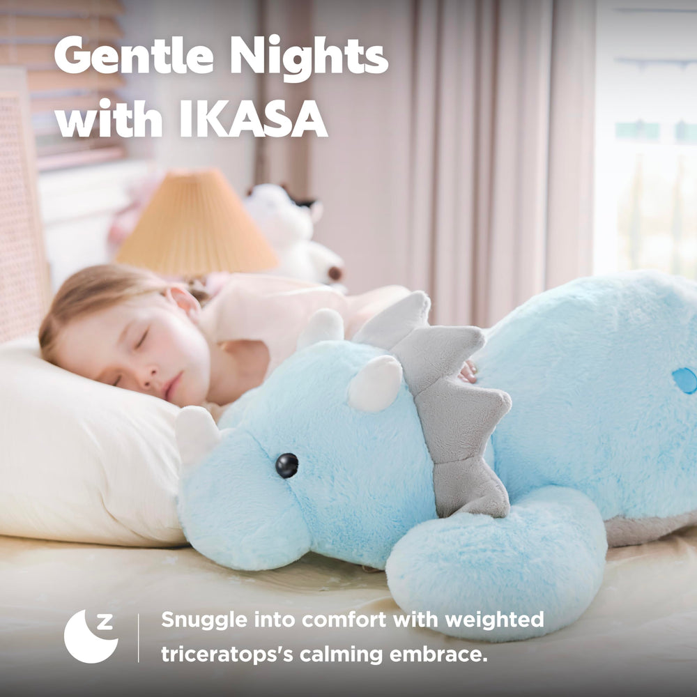 IKASA Triceratops ideal reading or study buddy.