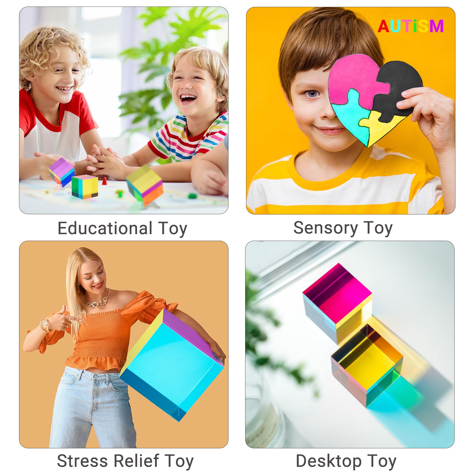 iKeelo Color Cube on the desk scene adds tactile color exploration.