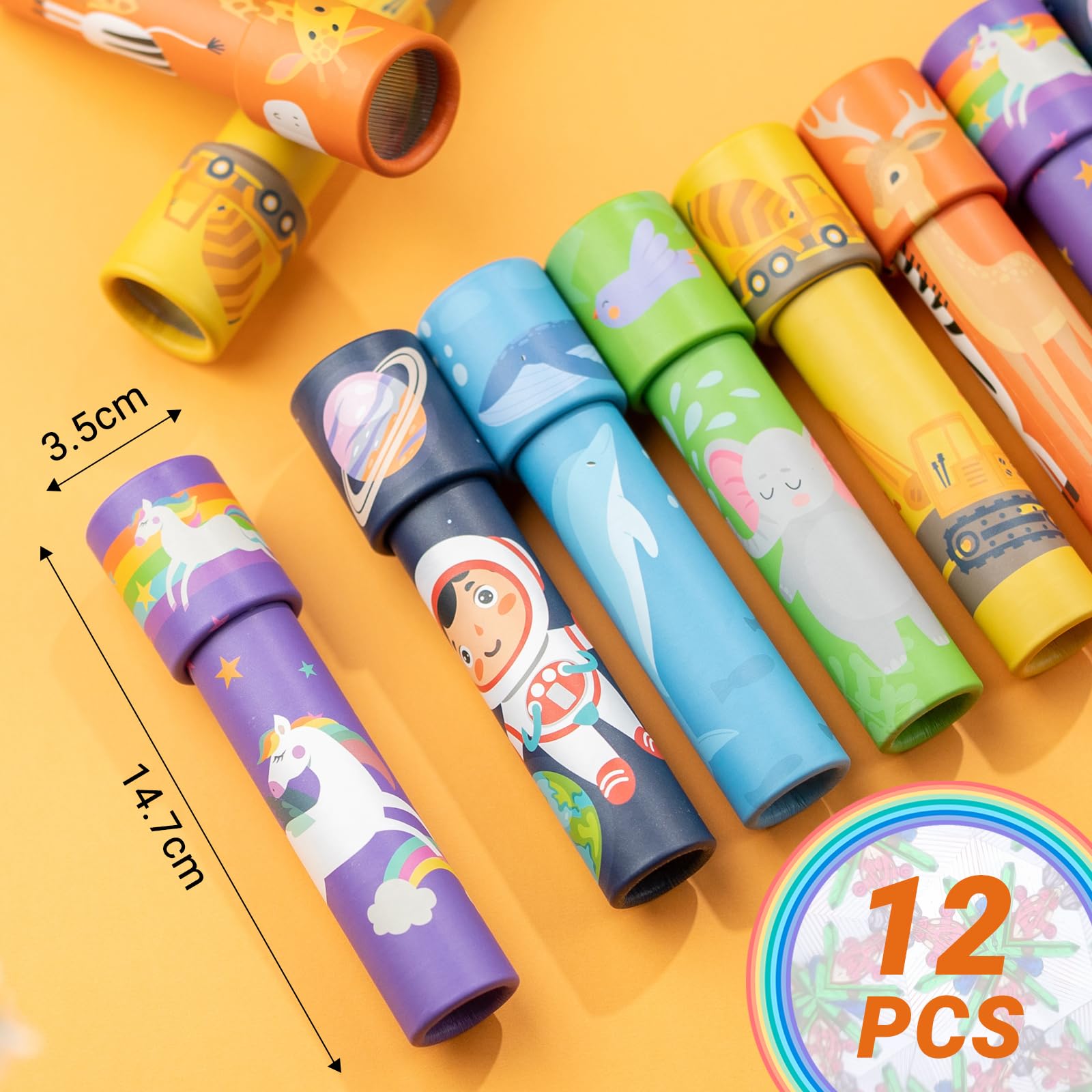 iKeelo kaleidoscope kid-friendly size fits small hands for easy play