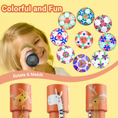iKeelo kaleidoscope with six cartoon designs sparks creativity and storytelling