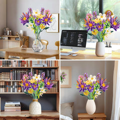 IKIDSUN Verbena bouquet - bright color for cheerful decor accents