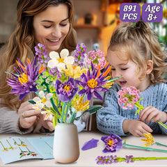 IKIDSUN Water Lily bouquet - soft petals and elegant shine
