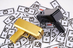 IKJNMLP Prop Gold Money Shooter ABS safety material highlight