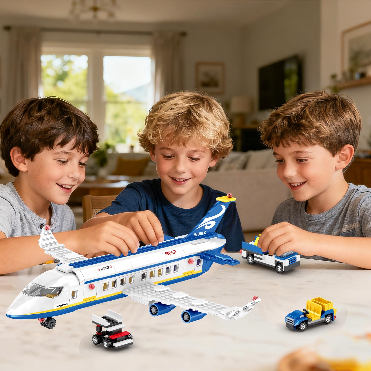 IKKOSYA STEM learning kit promotes engineering skills and teamwork.