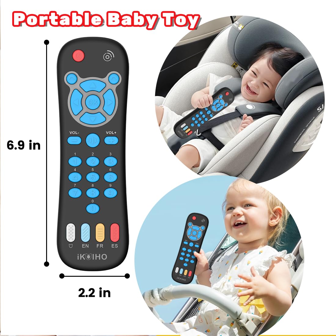 iKOIHO baby remote toy in action during pretend play