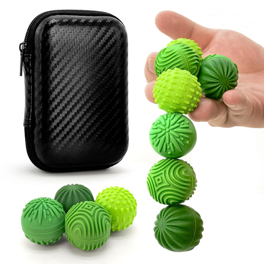 iKrto magnetic stress fidget ball silicone-1 texture for focused relief
