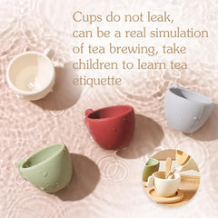 Ikubigu tea party set Morandi colors spark engaging play