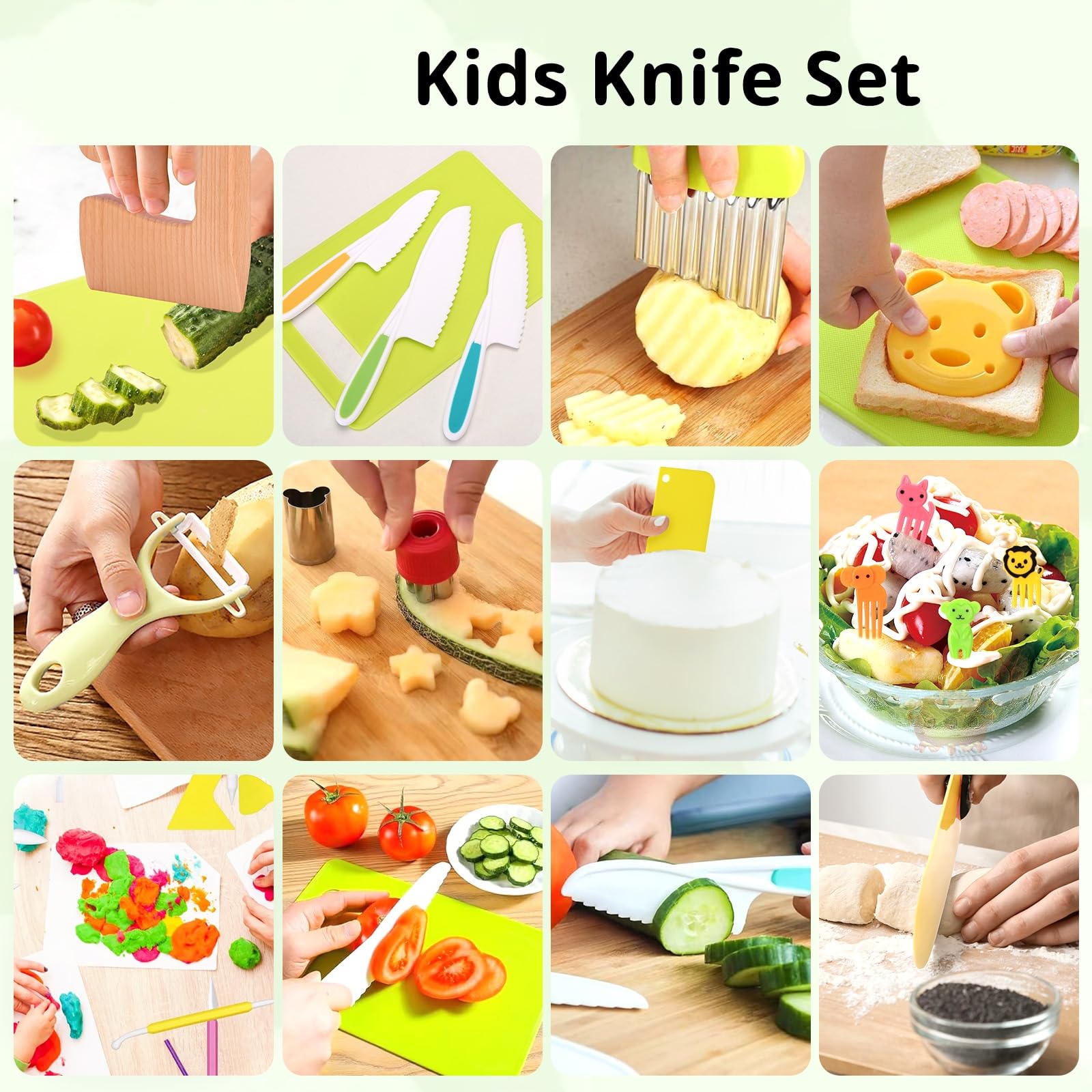iKumar second mini cutting board ideal for small hands and tasks.