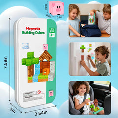 iLacven blocks are 0.8-inch ABS cubes designed for little hands and safe play