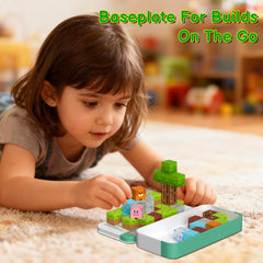 iLacven blocks ensure safe, durable play at home, car, or school