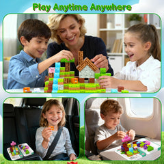 ilacven magnetic blocks edu fun supports curiosity and problem solving