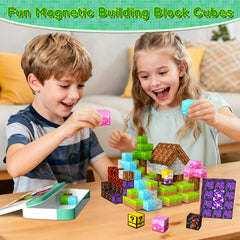 ilacven magnetic blocks on the go ideal for trips and queues