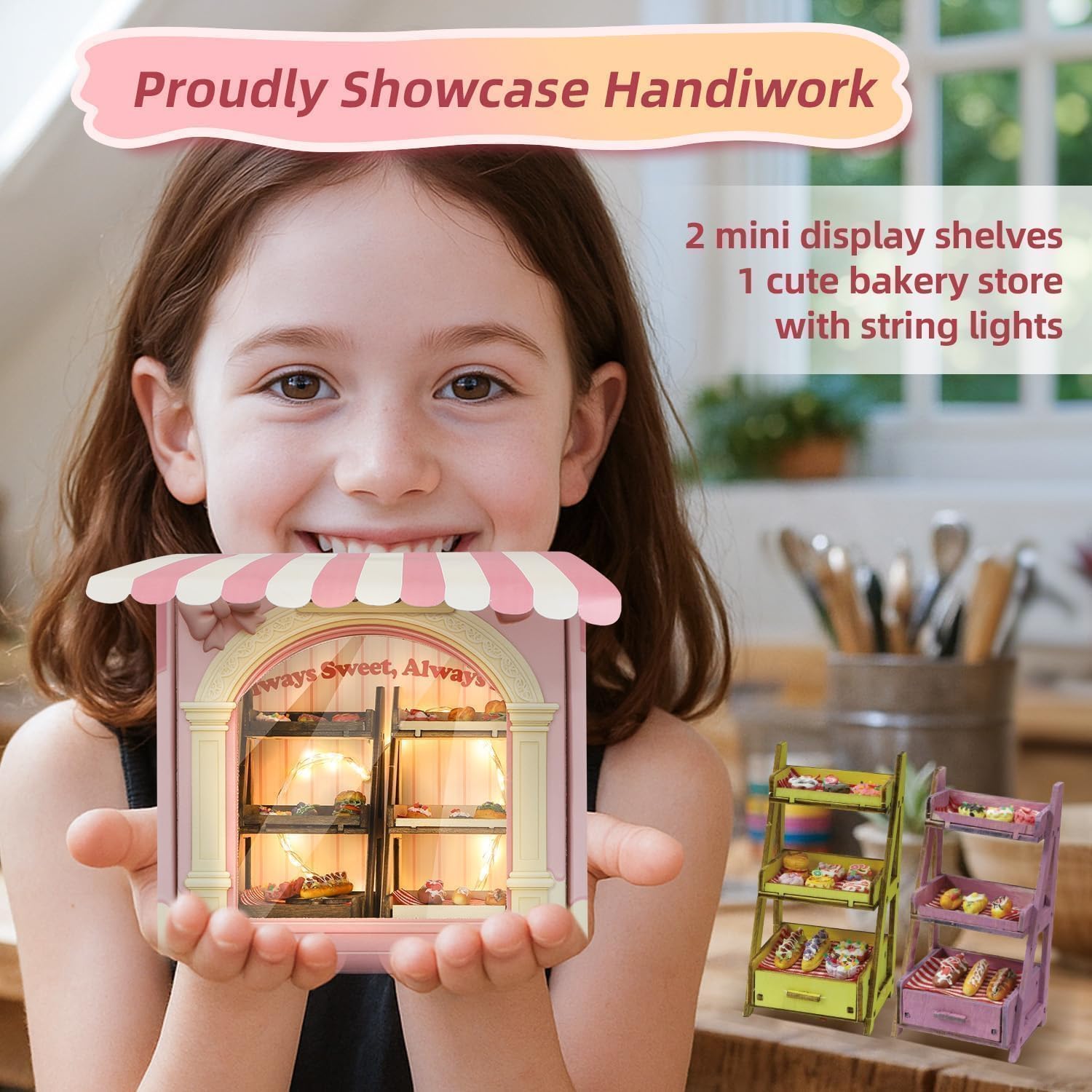 iland crafts kit toppings bottles enable tasty-looking decorations and textures