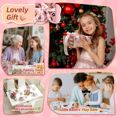 iland crafts kit wooden display shelves showcase finished mini creations proudly