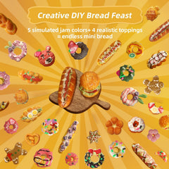 iland Cute Crafts simulated jam colors brighten tiny treats.